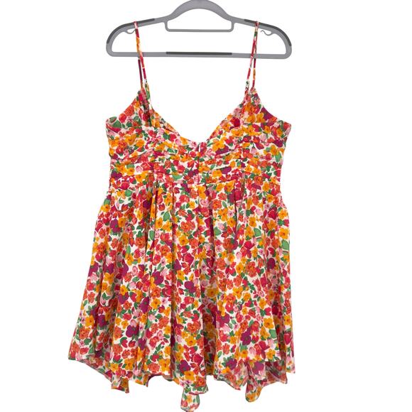 NWOT Princess Polly Barrett Mini Dress Multi Floral Lower Impact US 12 - Picture 9 of 12